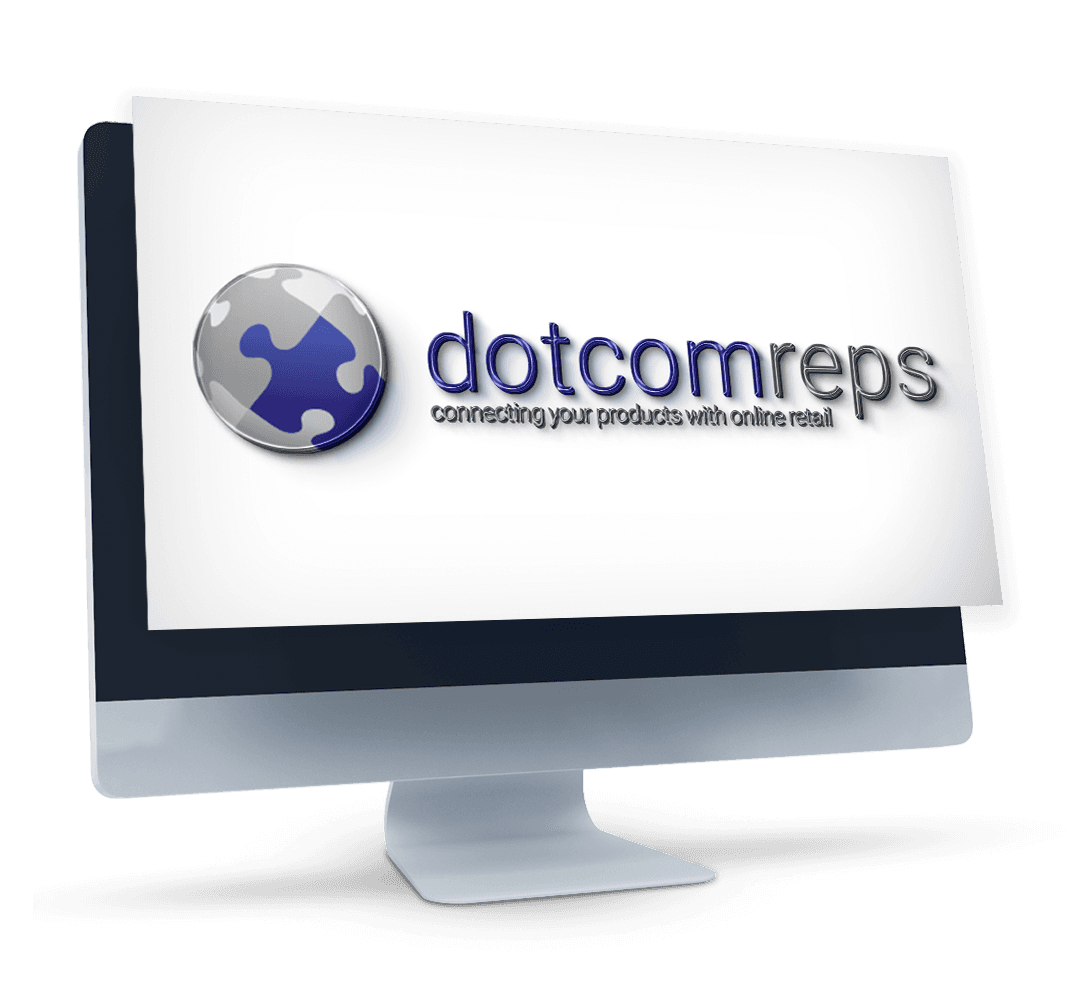 Dotcom Reps banner on computer screen