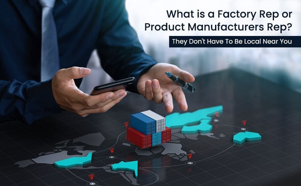 What is a factory rep or product manufacturers rep banner