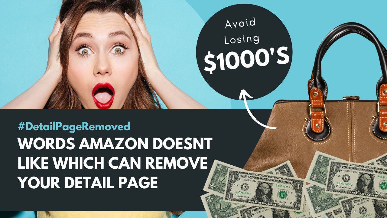amazon detail page removed 